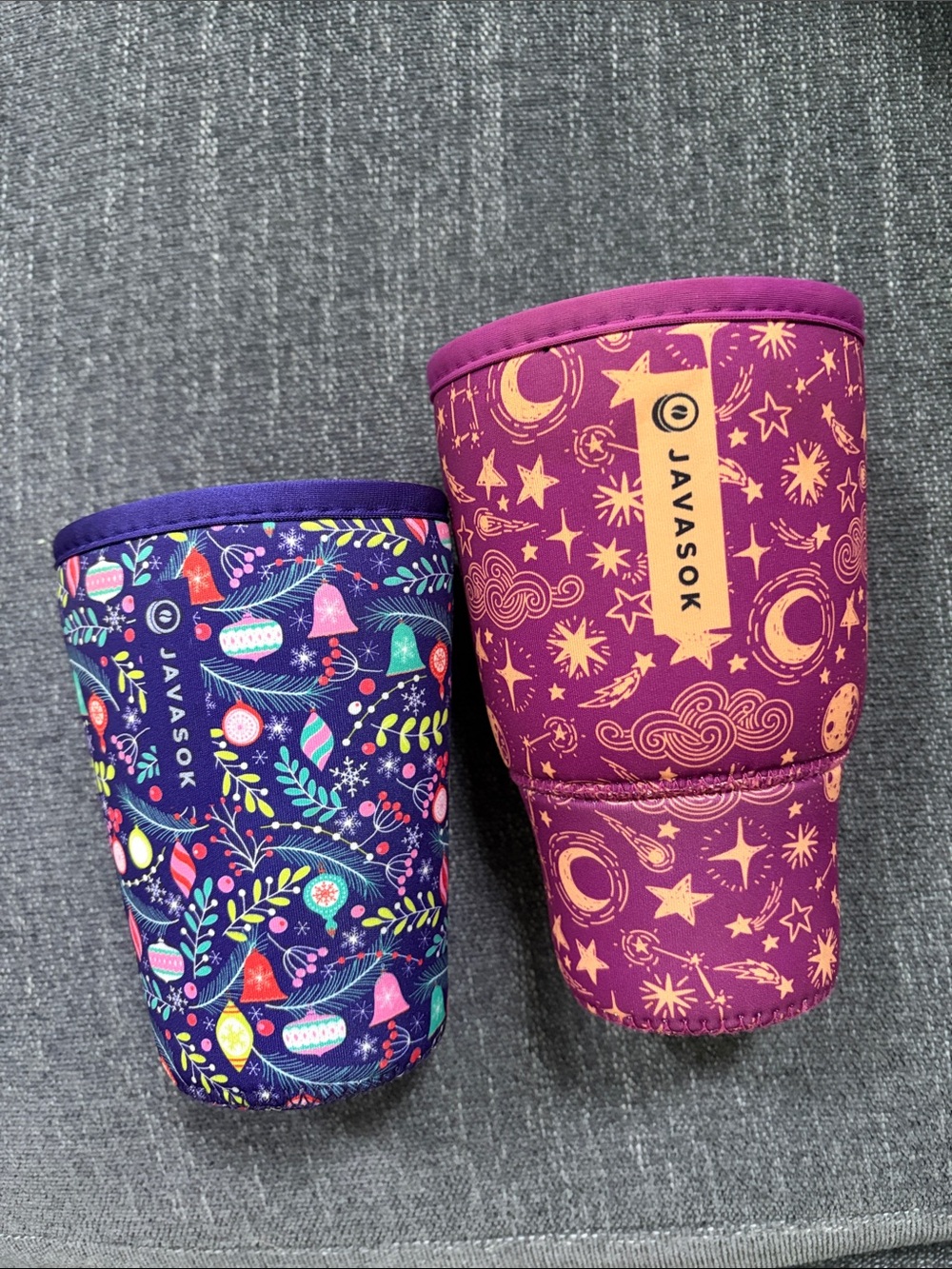 Javasok Colorful Neoprene Cup Sleeves Bundle